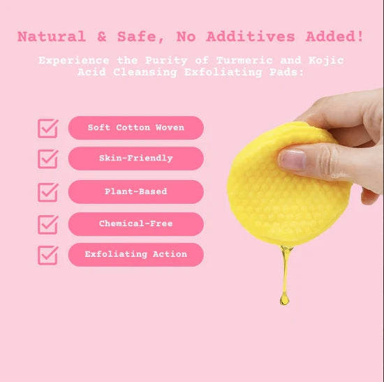 40Pcs Turmeric Kojic Acid Pads