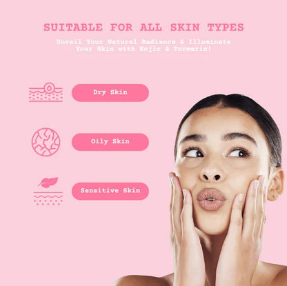 40Pcs Turmeric Kojic Acid Pads